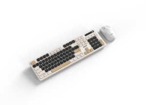 <span class=keywords><strong>Acer</strong></span> OAK020 clavier et souris sans fil 104 touches 2.4GHz Bluetooth double Mode 1600 DPI Gadgets de jeu pour ordinateur - Product Image 3