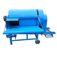 Machine à battre agricole compacte de haute performance pour blé, sorgho, colza, haricots jaunes et riz, usage domestique, 380V, 400kg