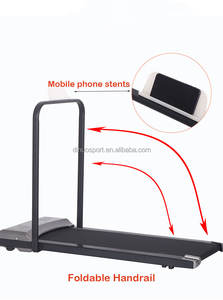 Dinuo Custom Speed Upto 10km/h Electric Mini <strong>Walking</strong> <strong>Pad</strong> Portable Running Treadmill with Folding Handlenail EU <strong>UK</strong> US Plug - Product Image 3