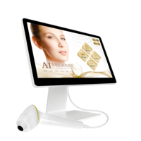 15.6" Professional AI Skin Analyzer 200X UV Spectrum Detection Beauty Salon Facial Scanner Machine MLB-E02