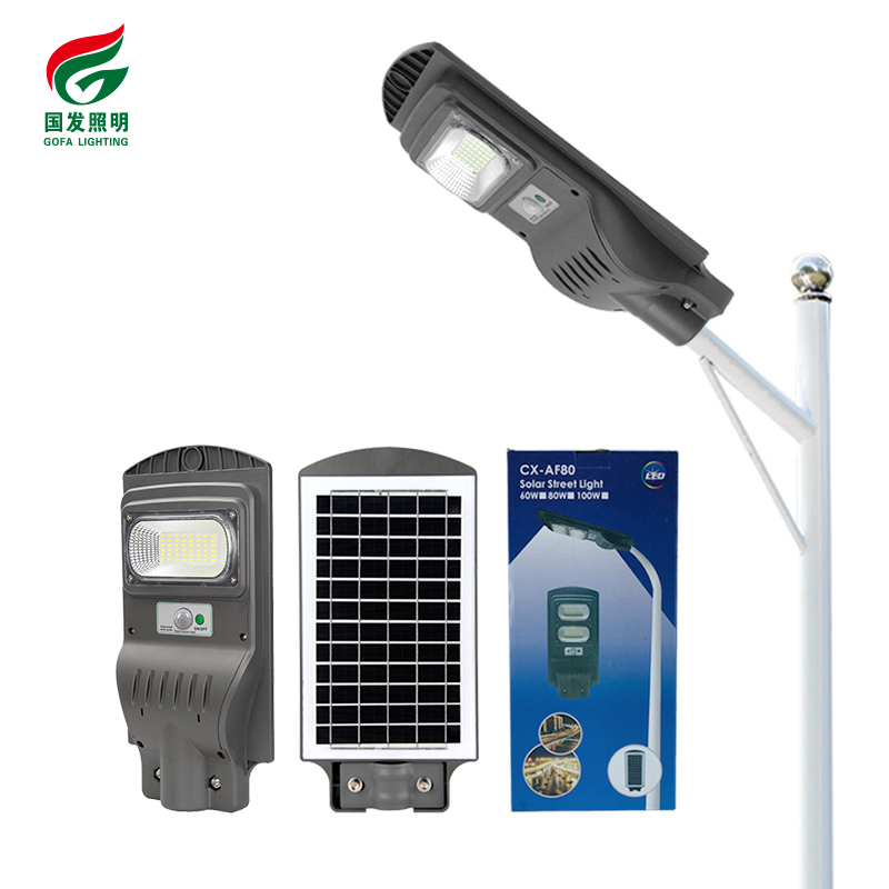 Barato Ip65 de plástico Abs Mppt inteligente integrado al aire libre Trina Solar de energía luz 30W todo en una luz Led de la calle solar