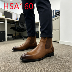 HY,Business Travel Middle Cut Point Toe Brown Dress <strong>Shoes</strong> French Classic Heel Zipper Design Office <strong>Shoes</strong> Popular in <strong>UK</strong> HSA172 - Product Image 4