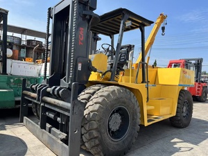 รถยกดีเซล TCM FD 250 สำหรับงานหนัก ขับเคลื่อน 4 ล้อ ยางลม เสากระโดงสามท่อน อุปกรณ์ก่อสร้างมือสอง - Product Image 5