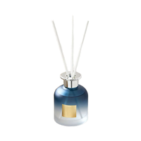 Diffuseur de parfum en verre rose givré, coffret cadeau de luxe, diffuseur d'huiles essentielles, désodorisant, DIFFUSEUR DE PARFUM POUR LA FRAGRANCE DE LA MAISON