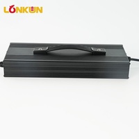 Chargeur de batterie au lithium Longkun 48V, chargeur embarqué 72V EV OBC avec communication CAN intégrée, chargeur de batterie de voiture LiFePO4