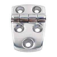 Nouvelle vente chaude, charnières de bateau en acier inoxydable de qualité marine 316, polies miroir, faciles à installer