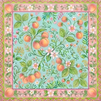Tapis de jeu de Mahjong américain à bordure florale bohème, antidérapant, en caoutchouc, réduction du bruit, protection de table