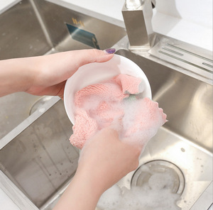 Khăn Lau Bát Đĩa Nhà Bếp Thấm Nước Vi Sợi, Khăn Lau Dầu Chống Dính, Dụng Cụ Lau Vệ Sinh Bộ Đồ Ăn Gia Dụng - Product Image 5