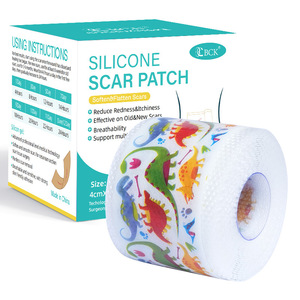 Parche de Silicona BCK para Cicatrices 4cmx1.5m para Quemaduras, Cuidado Postoperatorio de Cicatrices, Transpirable y Lavable - Product Image 1