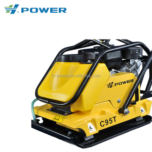 Chất lượng tốt đi bộ phía sau 18kn về phía trước tấm Máy đầm 95kg nhựa đường rung tấm Máy đầm Đất máy Đầm - Product Image 4