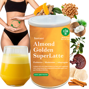 Nhãn hiệu riêng nghệ hạnh nhân nấm Latte nghệ vàng siêu Latte nấm hạnh nhân ngay lập tức Latte - Product Image 1