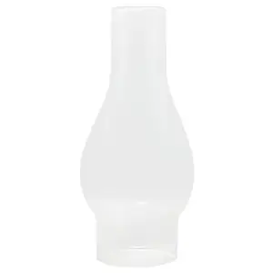 Lâmpada de óleo de vidro transparente, substituição de chamado base de 2 polegadas lâmpada pequena luzes à prova de vento lâmpada querosene