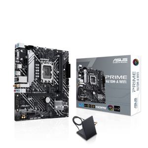 เมนบอร์ด PRIME H610M-A WIFI LGA1700 Micro-ATX รองรับ DDR5 M.2 SATA WIFI เน็ตเวิร์ค รองรับ Intel เจนเนอเรชั่น 12 และ 13 สำหรับเดสก์ท็อป ปี 2026 - Product Image 1