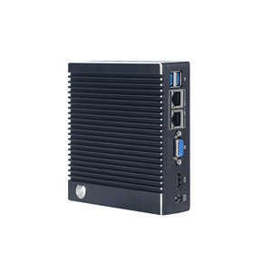 安価なファンレスミニPCRK3568、<span class=keywords><strong>2</strong></span> LAN、6 USB、VGA、完全密閉型アルミニウム製堅牢デスクトップコンピューター、DDR4 2GB、EMMC 16GB、WIFIオプション - Product Image 6