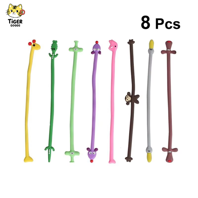 TGYW Hot Sale 8 Pcs Cable Organizer Durable Lightweight Earphone Winders Cellphone Cable Cord Management Bobbin Winder