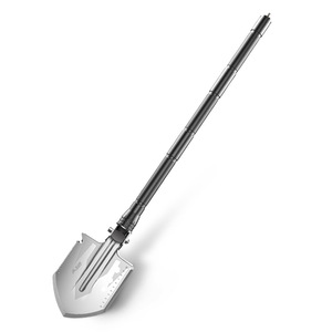 Multi Function Shovel Outdoor Survival Folding Manganese Steel Anti Slip D Grip Handle Extendable Pole Camping Fishing - Product Image 3