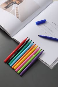 Xiyuan Mẫu Miễn Phí Nhanh Chóng Khô Và Xóa 12 Màu Sắc <span class=keywords><strong>Dual</strong></span>-Tip Bảng Trắng Đánh Dấu Cho Văn Phòng Lớp Học Giảng Dạy - Product Image 6