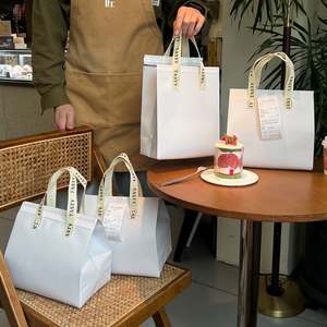 Bolsa Térmica Aislante Desechable de Alta Calidad con Logotipo Personalizado para Pasteles, Café y Comida para Llevar - Product Image 1