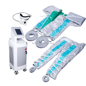 Equipo de presoterapia de 24 bolsas de aire para fisioterapia, máquina de presoterapia de masaje de presión de aire de drenaje linfático