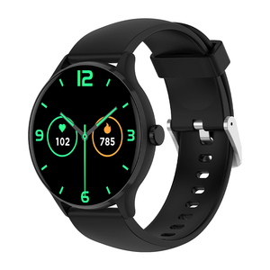 Montre connectée ronde de 1,28 pouces, répond aux appels, rappel de messages, <span class=keywords><strong>123</strong></span>+ sports, montre connectée Z216 pour hommes et femmes, moniteur de santé toute la journée - Product Image 2