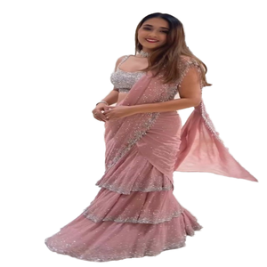 ชุดเดรสขนเฟอร์เทียมพิมพ์ลายนูนหรูหราสำหรับผู้หญิง ไซส์ L-3XL เหมาะสำหรับใส่ทำงานในออฟฟิศหรือใส่ลำลอง ผลิตในกวางตุ้ง ประเทศจีน - Product Image 4