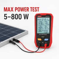 Testeur de module photovoltaïque UNI-T Solar MPPT UT673PV 5-800W, tension en circuit ouvert, courant en court-circuit, protection contre les surtensions 1 an