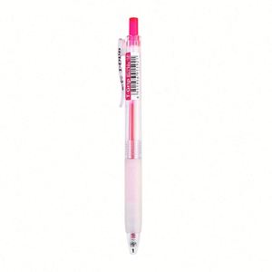 Stylo publicitaire personnalisé en plastique avec logo imprimé, encre gel Blackwater, idéal pour les étudiants et la promotion - Product Image 4