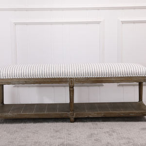 Ensemble de chambre à coucher moderne avec <span class=keywords><strong>lit</strong></span> queen avec pouf en tissu pour le salon de l'hôtel, la maison, le bureau ou l'avant du <span class=keywords><strong>lit</strong></span> de la villa - Product Image 2