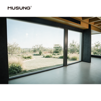 Ventanas de Aluminio de Vista Ultra Amplia para Casas, Aisladas Térmicamente, Insonorizadas, con Microventilación