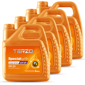 Huile moteur entièrement synthétique TERZO <span class=keywords><strong>10W40</strong></span> pour véhicules 4 temps, additifs anti-usure, changement de vitesse fluide, scooters 5W30 5W40 certifiés API - Product Image 4