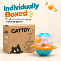 Distributeur de nourriture pour animaux de compagnie, boule de puzzle pour chat, jouet pour chien, friandise roulante, récompense, exercice intérieur, entraînement d'intelligence, produits
