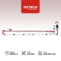 Máquinas de Corte Láser para Tubos Metálicos Cuadrados DXTECH de 2kw y 3kw para Cortar Tuberías de Acero Inoxidable