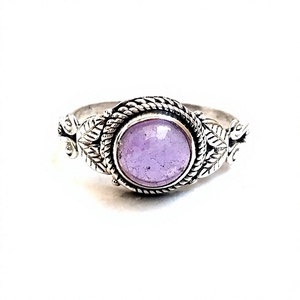 Natural <b>Amethyst</b> Stone 925 Sterling <b>Silver</b> <b>Ring</b> Handmade Gemstone <b>Amethyst</b> Antique <b>Silver</b> <b>Ring</b> - Product Image 2