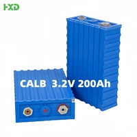 Batterie de stockage d'énergie solaire rechargeable au lithium polymère prismatique LiFePO4 CALB 3.2V 200Ah, 4000 cycles, -20-60°C