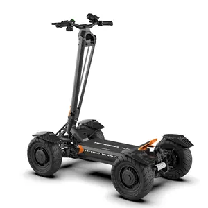 Teverun Dirt Quad 4-wheeled ATV Electric Scooters 2500W*2 2500W*4 60V 60Ah Off Road Electric Vehicle