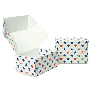 Cajas de envío de correo de entrega ecológica impresas con logotipo personalizado caja de papel de envío de correo corrugado - Product Image 3