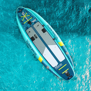 Kayak inflable reforzado para deportes acuáticos, canoa de más de <span class=keywords><strong>3</strong></span> metros para 2 <span class=keywords><strong>personas</strong></span>, cojín de dibujo de alambre, tabla de paddle para barco de pesca - Product Image 1