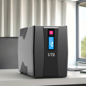 Duy nhất giai đoạn <span class=keywords><strong>PWM</strong></span> tháp offline <span class=keywords><strong>UPS</strong></span> với LED hiển thị 1000VA 110V 220V tính năng pin axít chì cho hệ thống an ninh - Product Image 1