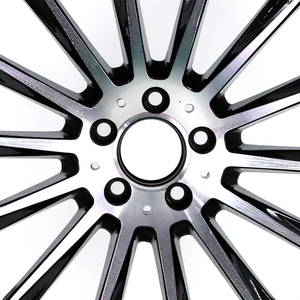 DX300 passger de alta calidad China 18 19 20 pulgadas ruedas de coche del mercado de accesorios 5*112 agujeros acabado plateado ruedas de coche de pasajeros - Product Image 5