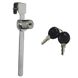 Cerradura al por mayor para puertas correderas de armario, de fácil instalación, de aleación de zinc, para vidrio a vidrio, cerraduras para cajones, armarios y muebles del hogar - Product Image 5