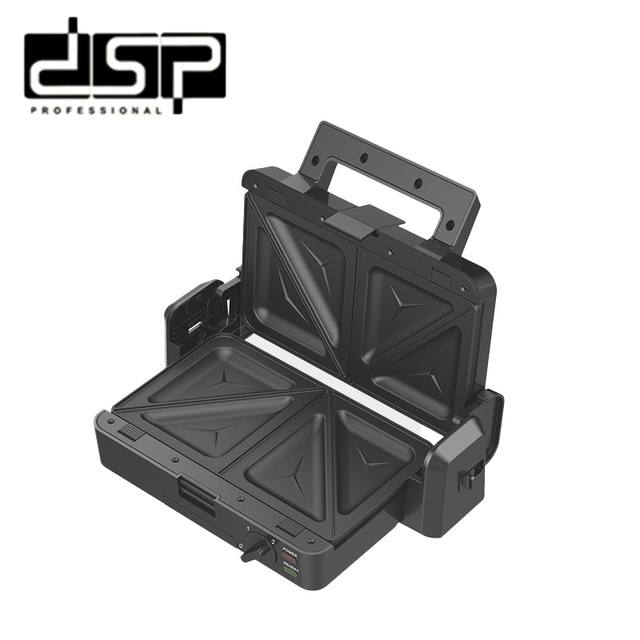 DSP Mini Waffle Maker Detachable Breakfast Sandwich Maker Toaster 4 in 1 Non Stick Sandwich Maker