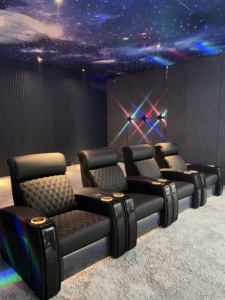 Sillón Reclinable Moderno de Lujo con Portavasos para el Hogar, Sótano, Sala de Estar, Uso en Villas y Centros Comerciales - Product Image 5