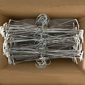 Cintres télescopiques personnalisés en gros pour jeans, jupes, pantalons, vêtements, cintres métalliques extensibles - Product Image 2