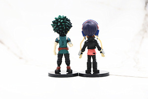 ฟิกเกอร์อนิเมะ Boku No Hero Academia มินิ 9 ชิ้น/ชุด มิดอริยะ อิซึกะ โทกะ ฮิมิโกะ  วัสดุ PVC  แบบกาชาปอง  ของเล่นรางวัลเกม - Product Image 3
