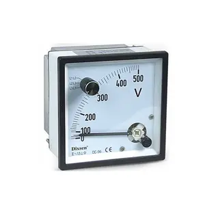 AC Analog Panel Meter Voltmeter With Change-Over Switch 96x96