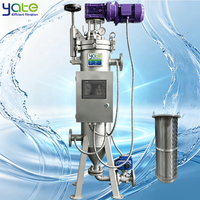 Filtre à grattoir interne auto-nettoyant en acier inoxydable 304 CE pour liquides visqueux, filtration des eaux usées de tour de refroidissement