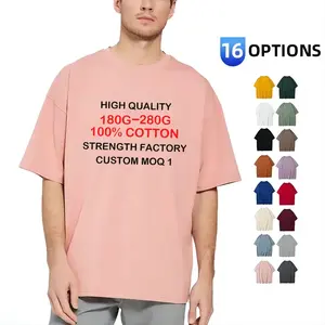 Top Quality Low Price T Shirts Custom Printing 100% Cotton T-shirt Custom Heavy Weight Cotton T Shirt