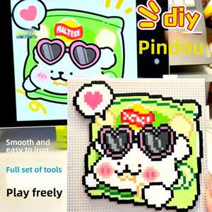 Pindoudou - Juego de Materiales y Herramientas para Manualidades, Rompecabezas 3D para Niñas y Niños, Diseñado para Mejorar las Habilidades Cognitivas - Product Image 5