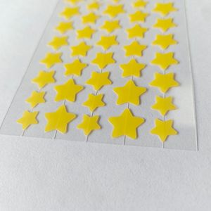 Patchs anti-boutons pour le visage Count <span class=keywords><strong>Star</strong></span>, traitement de l'acné hydrocolloïde, couvre-boutons mignons, autocollants colorés pour les imperfections, soins de la peau sans cruauté animale - Product Image 2