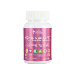 Tabletas Multivitamínicas Completas para Mujeres, Apoyo a la Función Inmunológica, Salud Femenina, Extractos de Plantas Multivitamínicas - Product Image 1